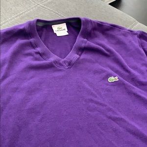 Lacoste XXL VNeck Sweater